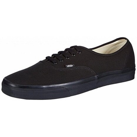 Vans Unisex U Authentic, Black/Black, 8