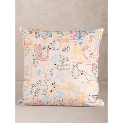 Fateh Throw Pillow Cover, 20"x20"
