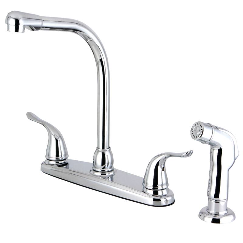 Yosemite 8 in. Centerset Kitchen Faucet with Sprayer