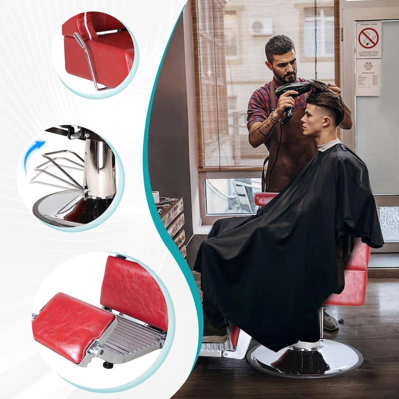 Heavy Duty Hydraulic Barber Chair Salon Chairs for Hair Stylist
