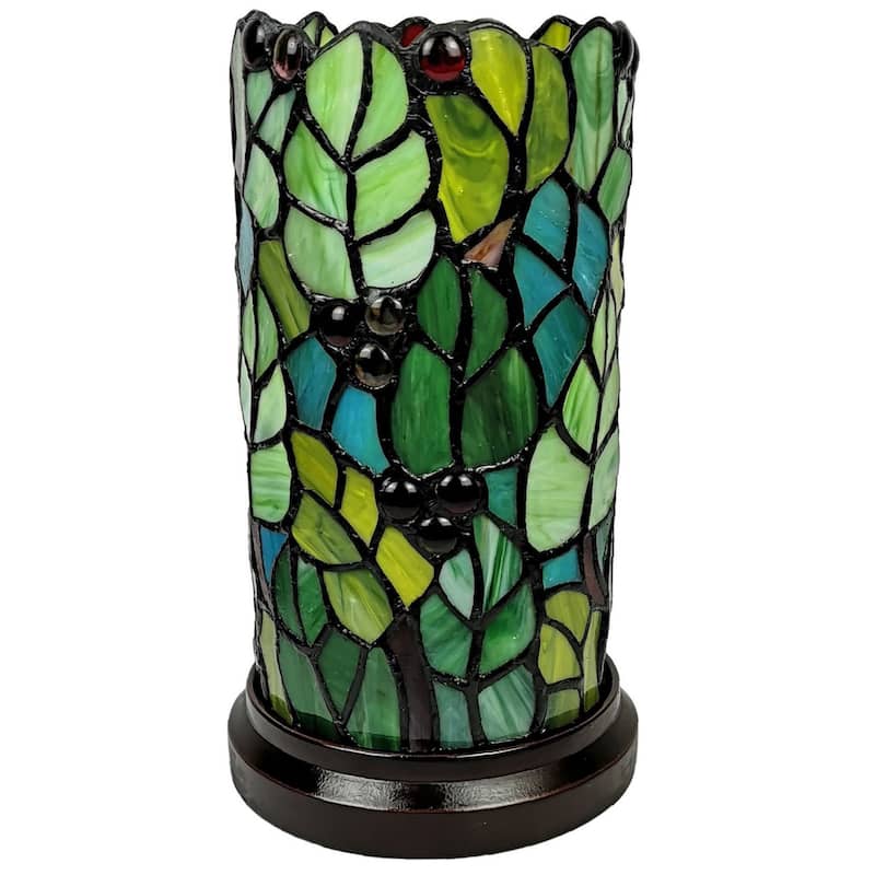 Tiffany Style Table Accent Lamp AM269ACCB Amora Lighting
