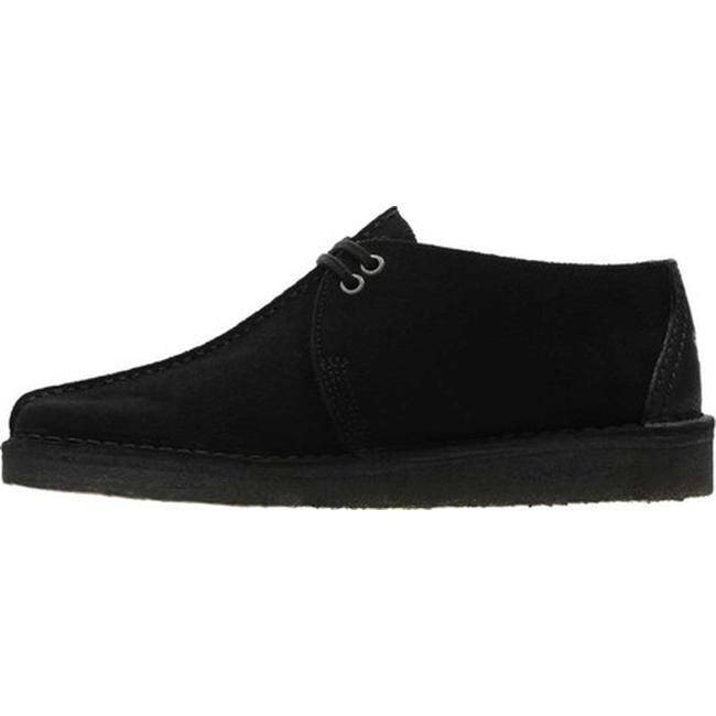 clarks desert trek black