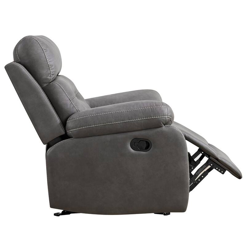 Spruce & Spring Lauren Manual Recliner Glider Rocker Chair for Living Room