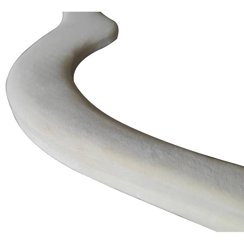 Velvet Asymmetrical Wall Mirror - 46x28 inches