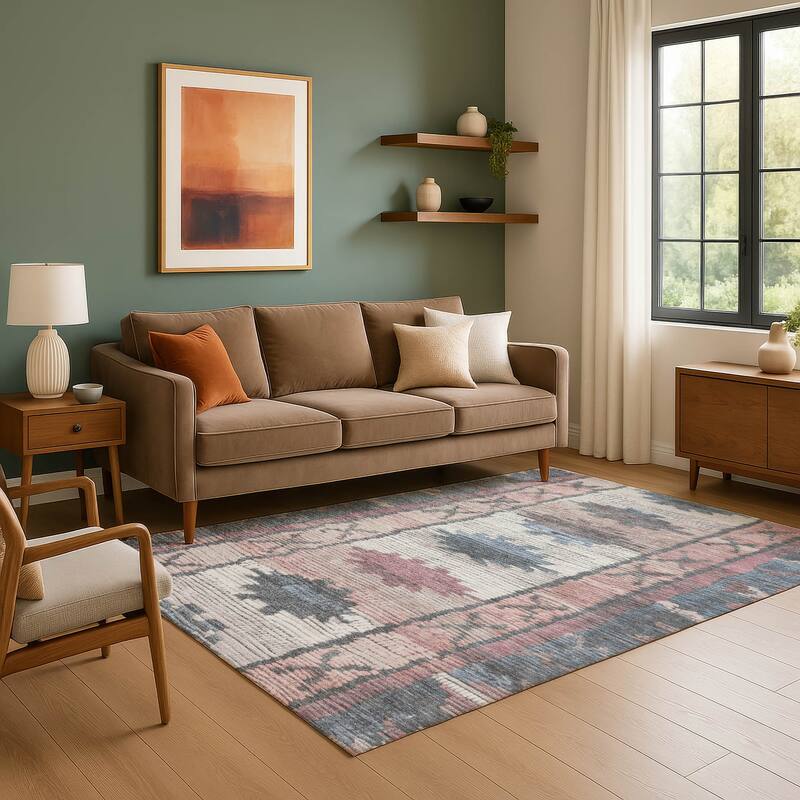 Premium Washable Super Soft Southwest Global Mayfield Rug
