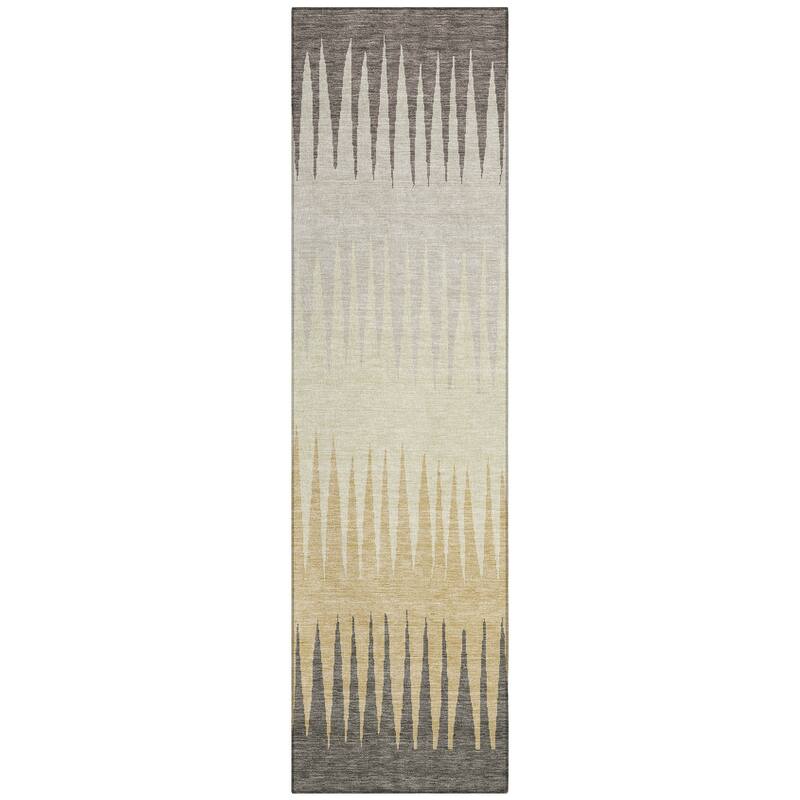Machine Washable Indoor/ Outdoor Chantille Ombre Contemporary Rug