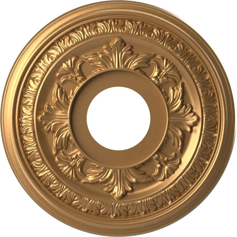 3 1/2" Inside Diameter - Baltimore Thermoformed PVC Ceiling Medallion