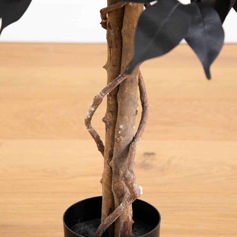 Ficus Artificial Halloween Potted Tree - 3' - Unlit