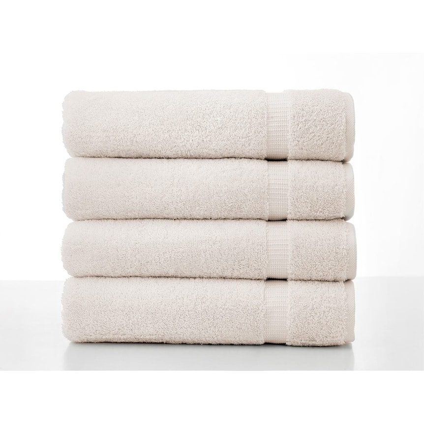 Royal Turkish Cotton Luxury Bath Towel Set & 100% Soft Turkish Cotton & Set of 4 Hotel Quality Towels