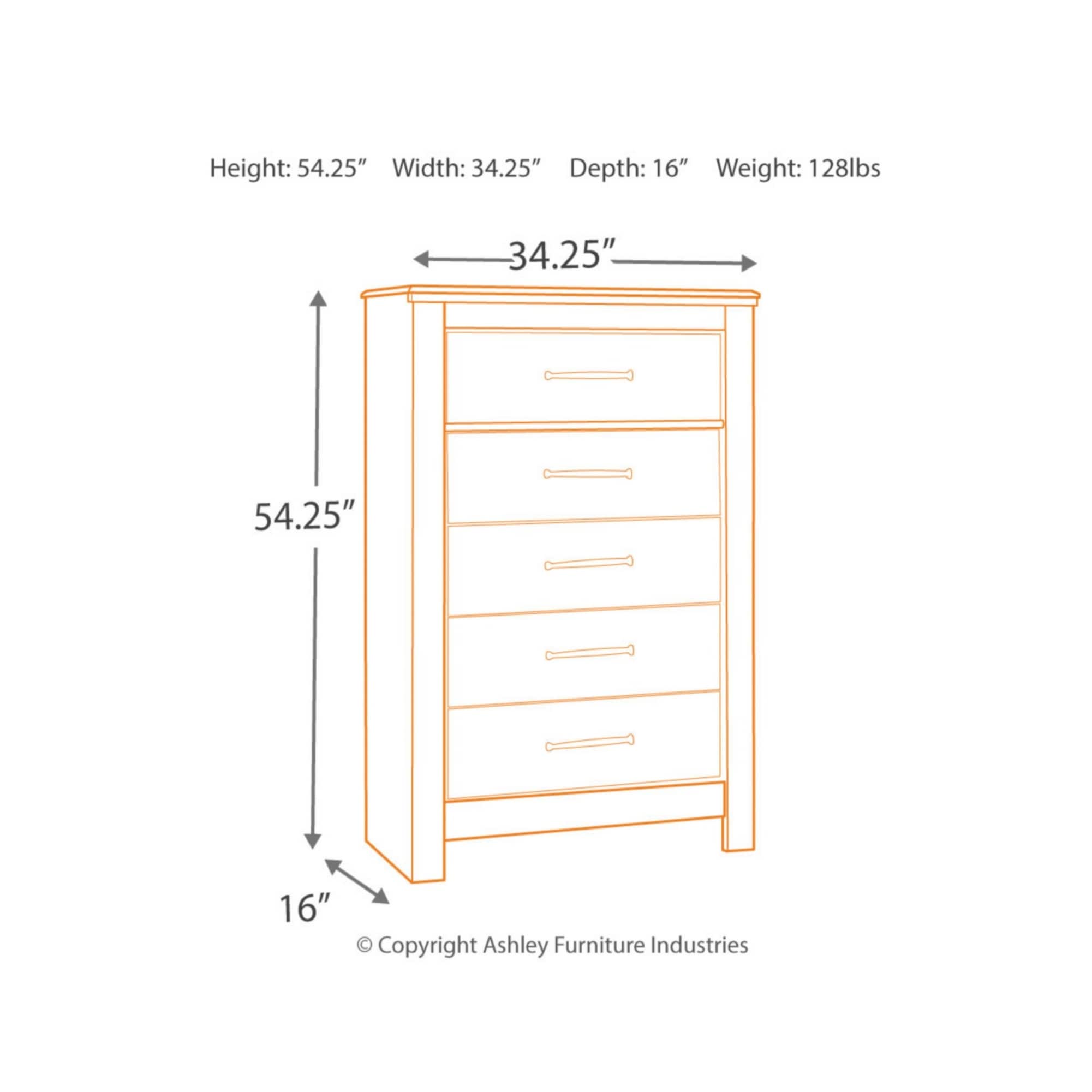Blaneville chest of 2025 drawers