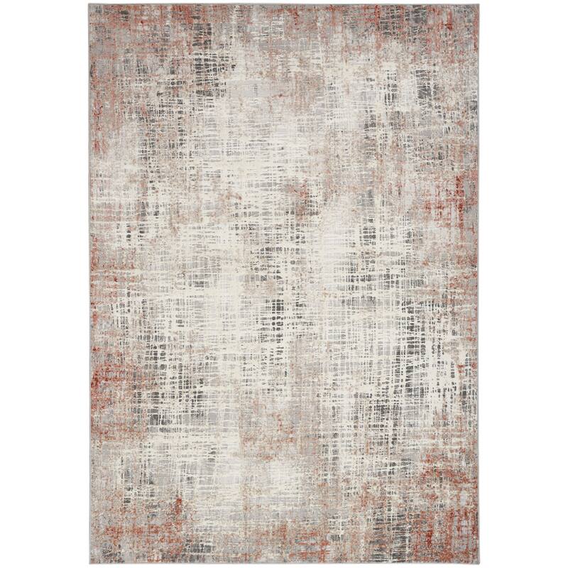 Calvin Klein Infinity Contemporary Linear Abstract Area Rug