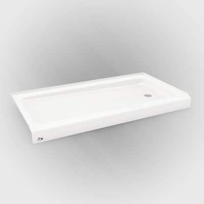 PROFLO Bannack 60" x 32" Rectangular Shower Base with Single Threshold