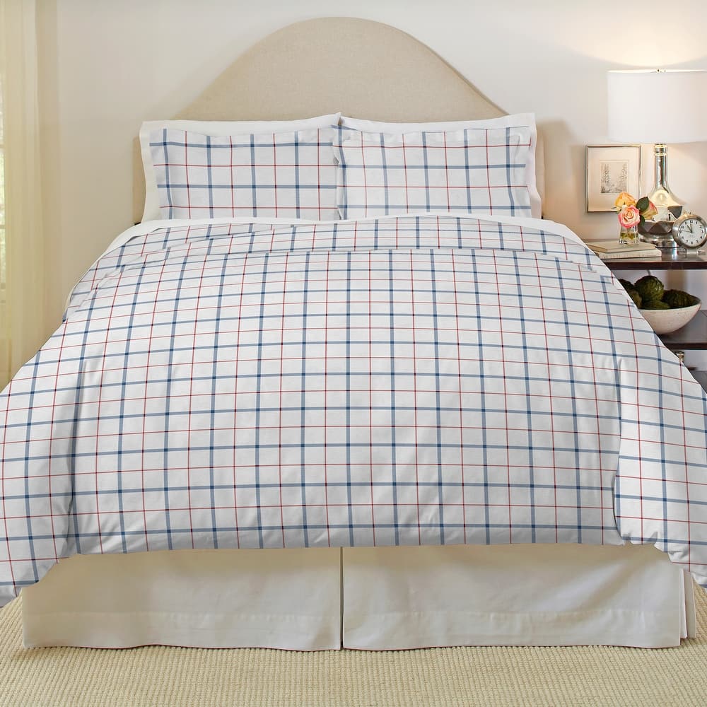 Pointehaven Flannel 180 GSM Brushed Soft Cotton Oversized Duvet Sets