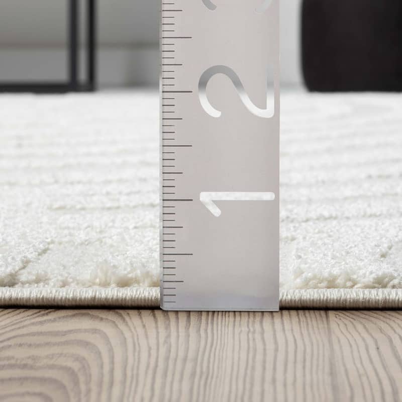 Abani Rugs Nomad Collection NOM160 Linear Curves Area Rug