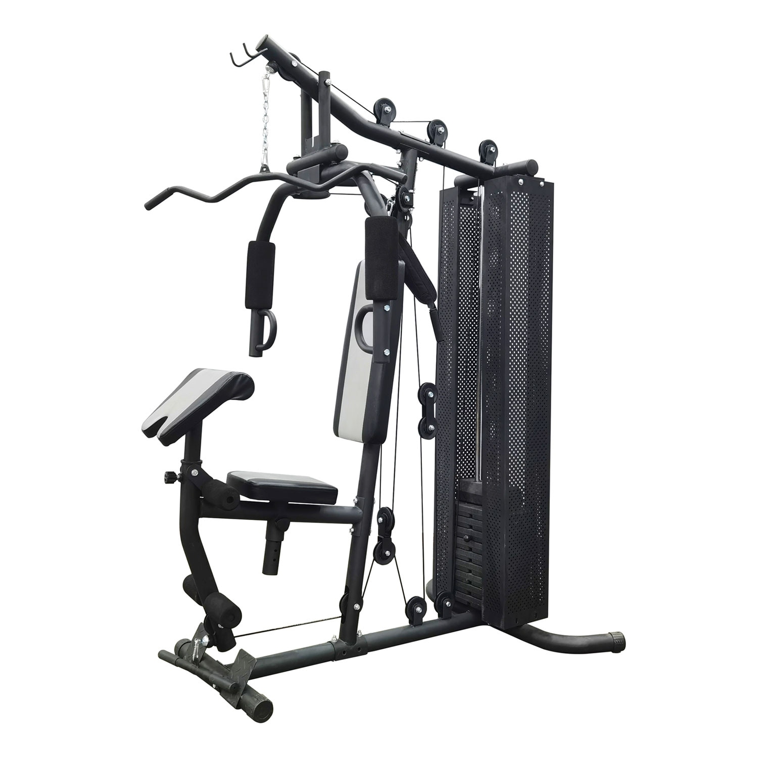 Everyday Essentials Home Gym Bench Strength Workout Station and Exercise Mat 286