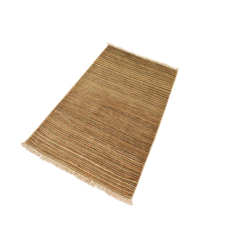 Boho Earthline Gabbeh Hand Knotted Wool Area Rug