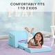 preview thumbnail 12 of 22, Delta Children Cozee Flip-Out Chair - 2-in-1 Convertible Chair to Lounger for Kids