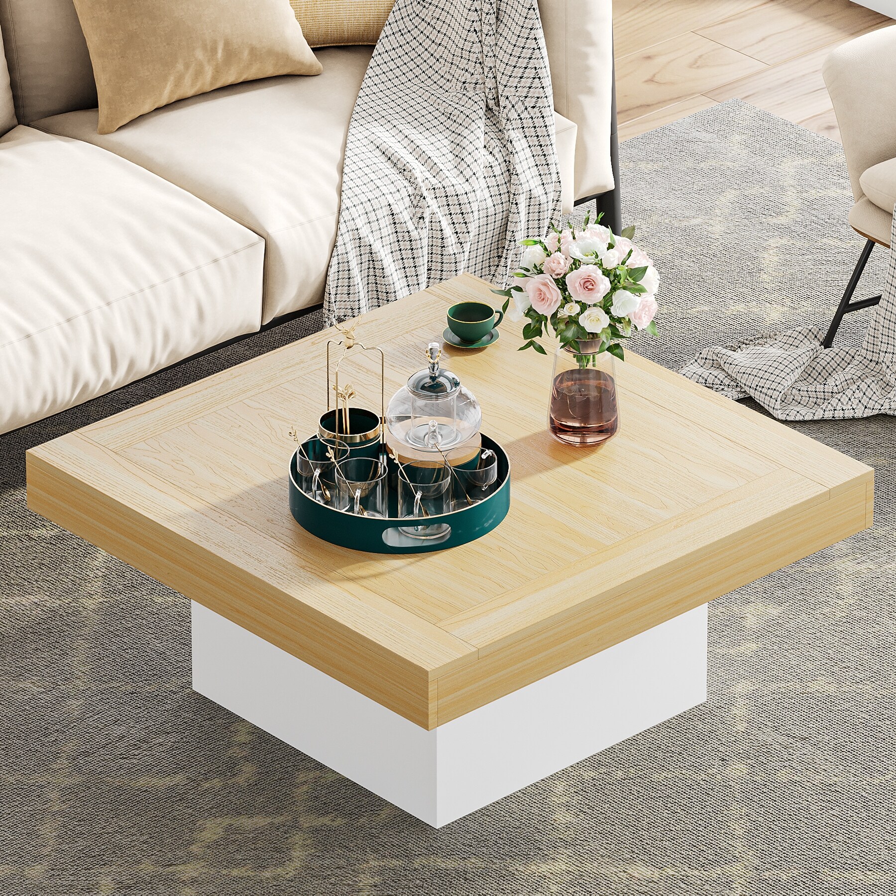 Led coffee table for sale cheap