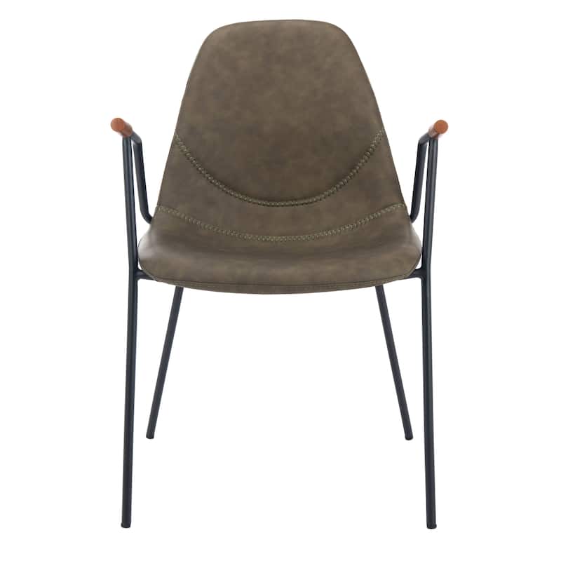 SAFAVIEH Rosalind Midcentury Dining Chair - 21" x 22.5" x 33" - 21Wx23Dx33H