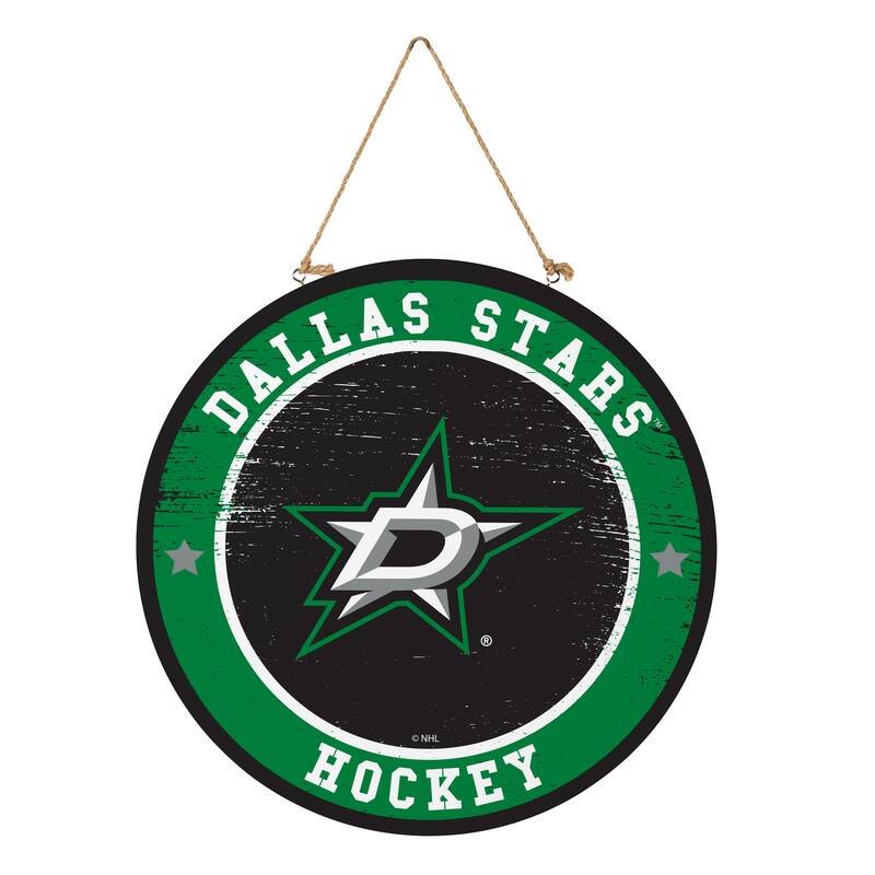 Dallas Stars Wooden Door Decor Wall Sign - Multi-Color