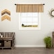 preview thumbnail 17 of 28, Tobacco Cloth Fringed Valance