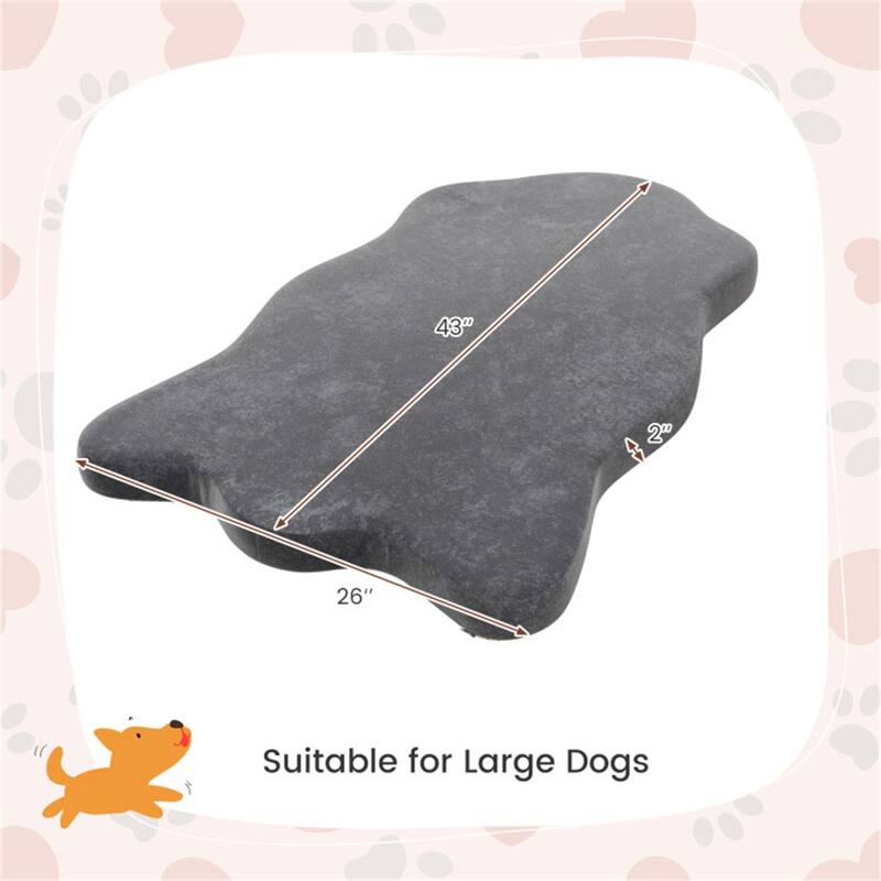 43 " Orthopedic Dog Bed For Large Dogs - Multi