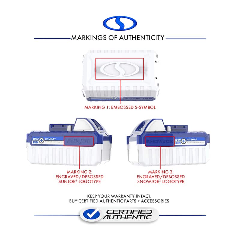 24V 4.0Ah Battery Replaces iBAT24 - Blue - 3 inch