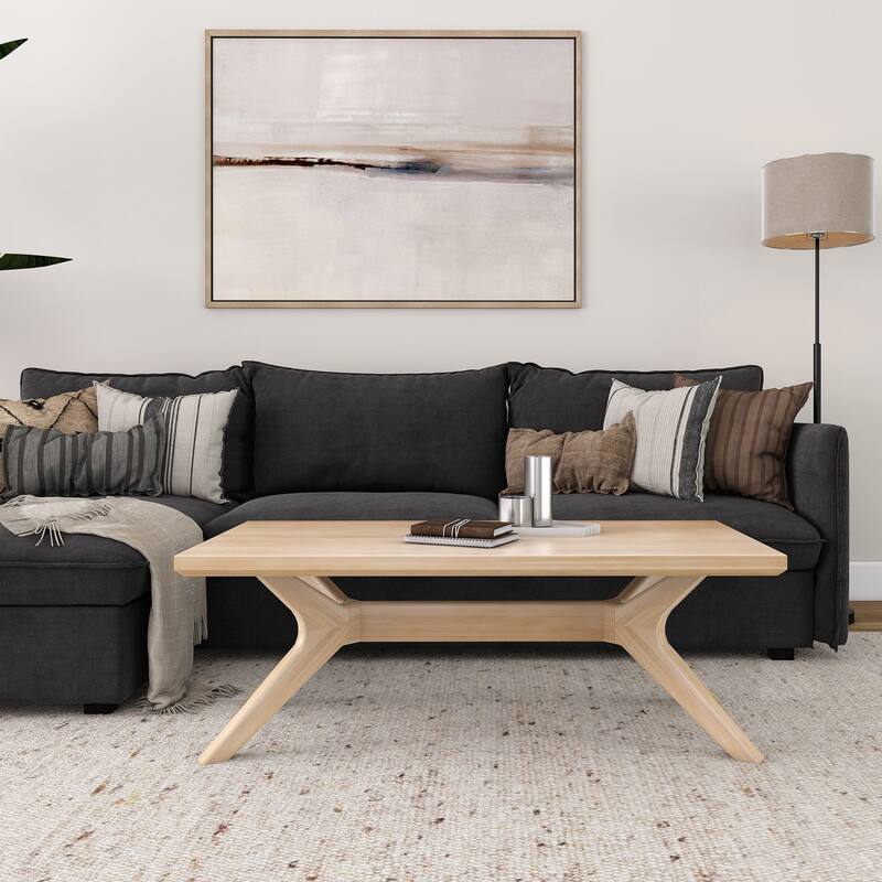 Plank and Beam Verso Rectangular Coffee Table - 48"