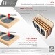 preview thumbnail 4 of 7, STYLISH 18 inch Over the Sink Divided Serving Board with 3 Collapsible Containers - 16.75" x 8.5"