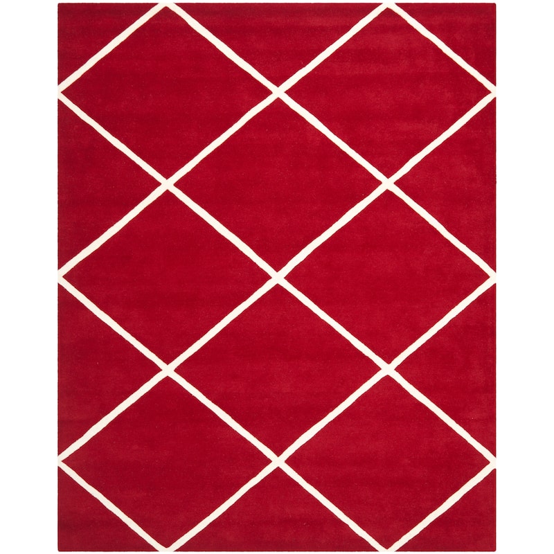 SAFAVIEH, Handmade Chatham Ezzelina Modern Moroccan Wool Rug