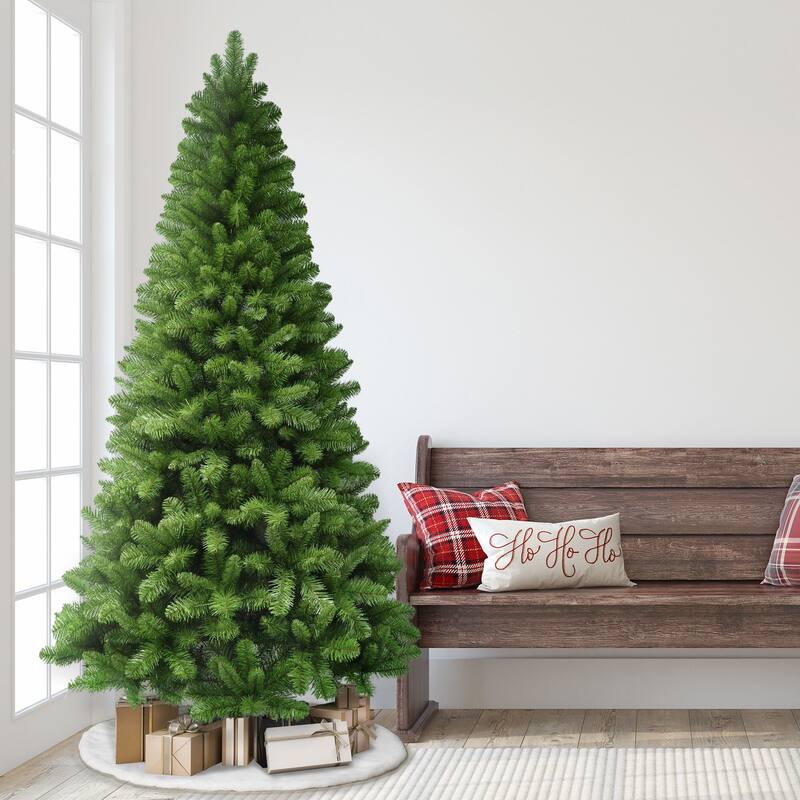 Medium Virginia Pine Artificial Christmas Tree - 7.5’ - Unlit - 7.5 Foot