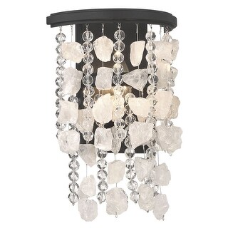 Minka Lavery 6701 Shimmering Elegance 12" Tall ADA Wall Sconce with