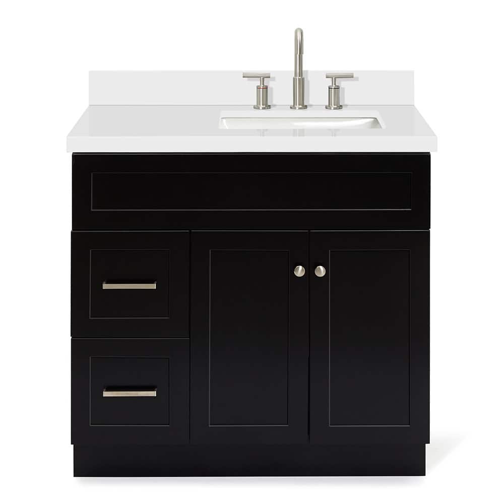 Ariel F037SRWQRVO Hamlet 36" Free Standing Single Basin Vanity Set