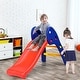 preview thumbnail 2 of 7, 2 Step Children Folding Plastic Slide - 43" x 21" x 28"