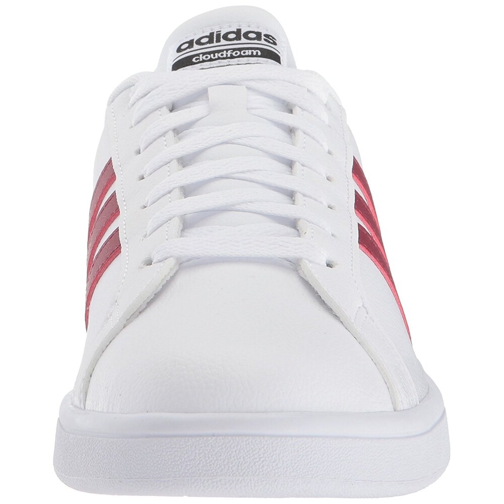 all white adidas womens