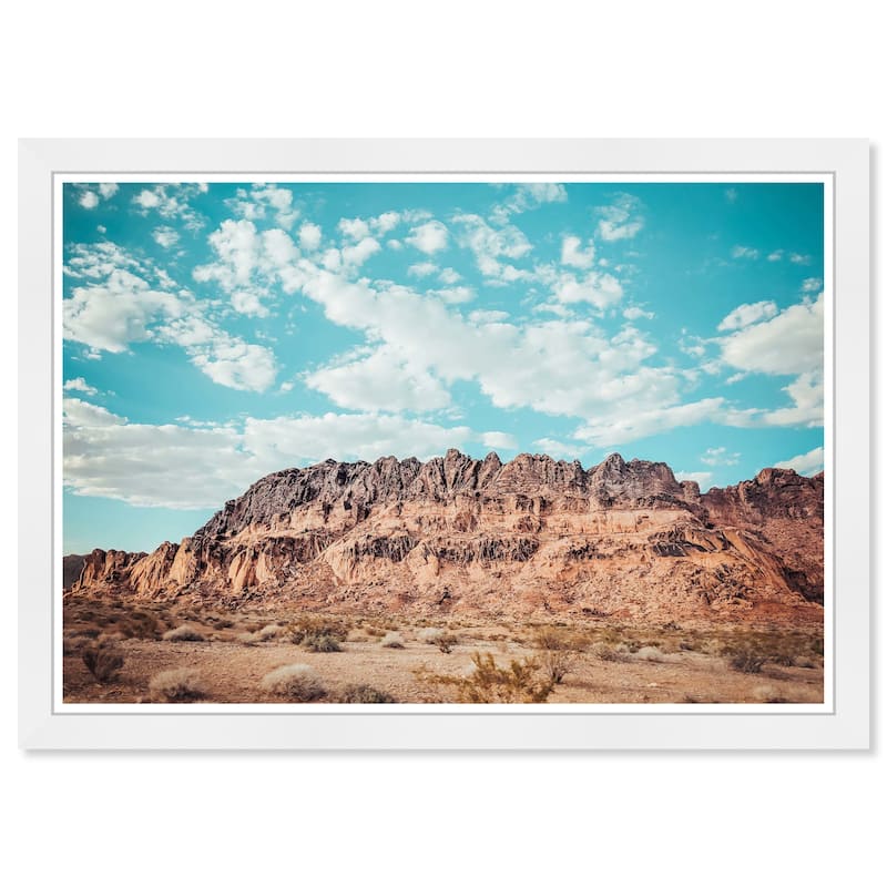Wynwood Studio Prints Nature and Landscape Rocky Hills Brown and Rustic Wall Art Canvas Print