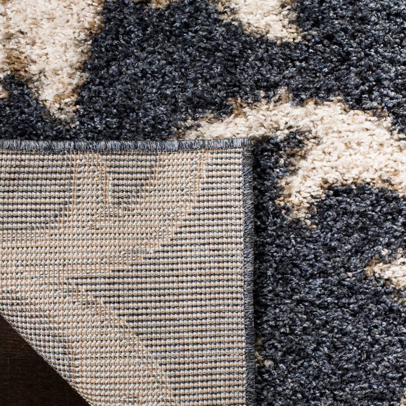 SAFAVIEH New Nadine Shag Grozda Scroll Rug