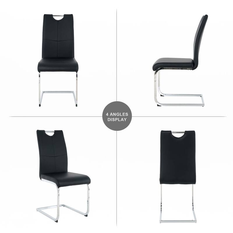 PU Dining Chair living room Chair(Set of 2)