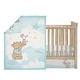 preview thumbnail 2 of 8, Bedtime Originals Disney Baby Starlight Pooh 3-Piece Blue Nursery Crib Bedding Set