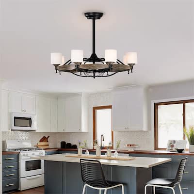 33 inch Chandelier Ceiling Fan