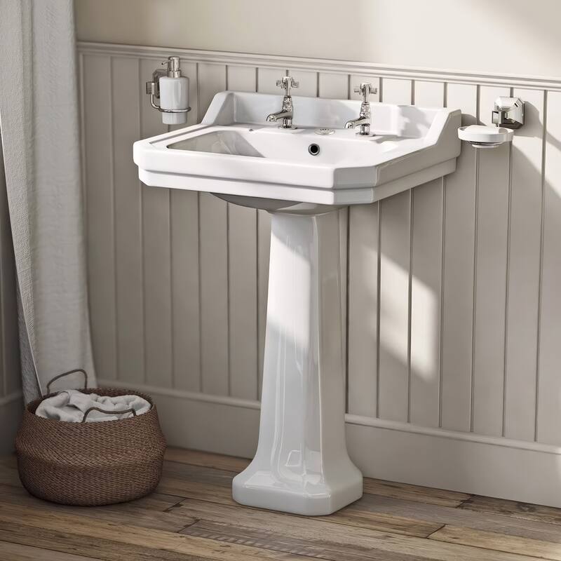 Whitehaus Collection Isabella Pedestal sink
