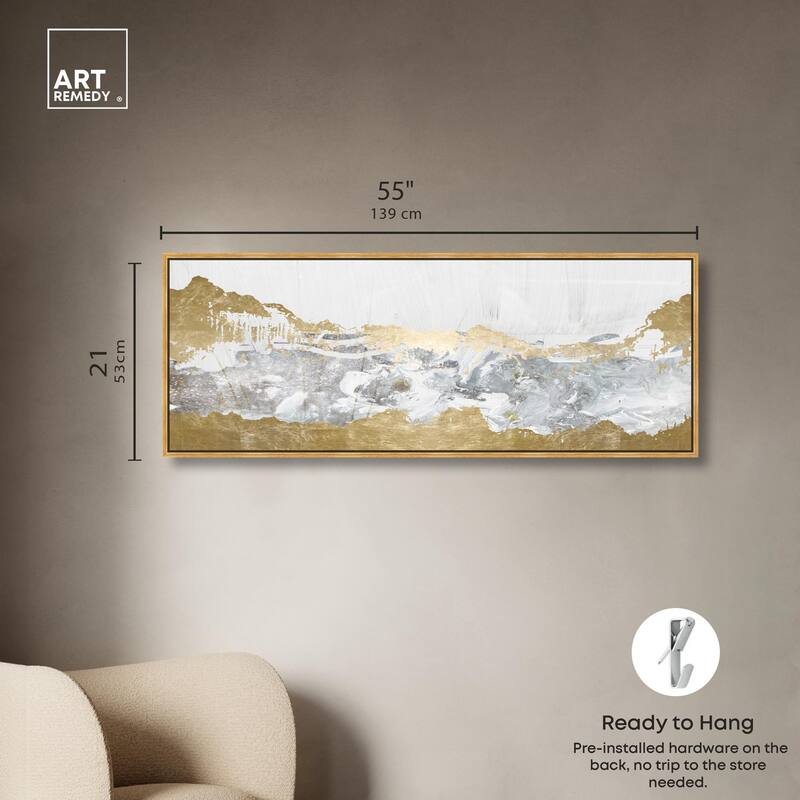 Inspired Morning Panoramic Canvas by Art Remedy