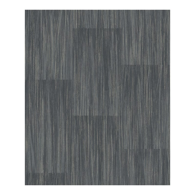Advantage Soren Dark Grey Striated Plank Wallpaper - 20.9 x 396 x 0.025