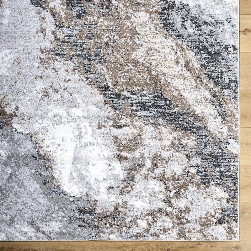 Livabliss Modern & Contemporary Andorra Plus Abstract Area Rug