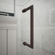 preview thumbnail 7 of 14, DreamLine Unidoor Plus 42 in. W x 30 3/8 in. D x 72 in. H Frameless Hinged Shower Enclosure - 30.38" x 42"