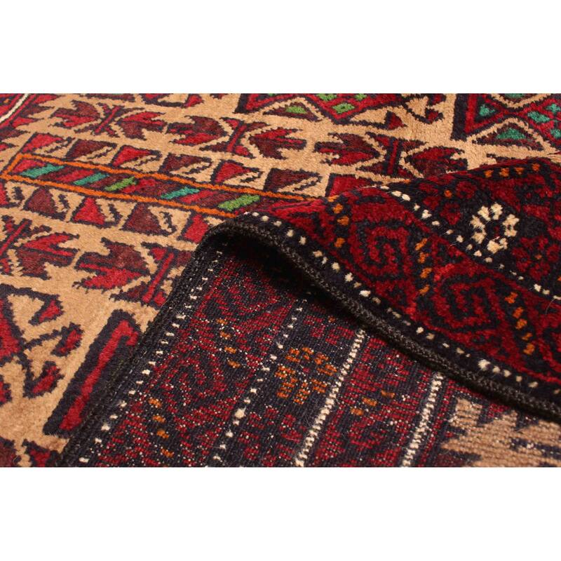 ECARPETGALLERY Hand-knotted Teimani Tan Wool Rug - 2'10 x 3'8