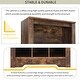 preview thumbnail 7 of 41, Shoe Cubby Console Modern Shoe Cabinet Free Standing Tall Cabinet Multifunctional Shoe Cabinet with Anti-Dumping Device