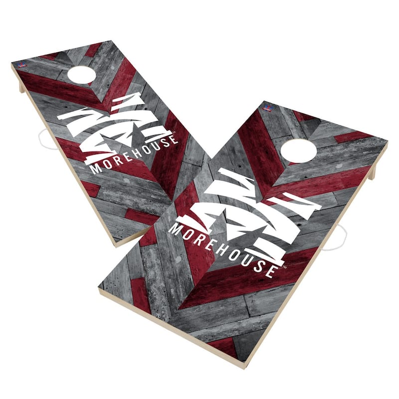 Morehouse College Maroon Tigers Cornhole Board Set