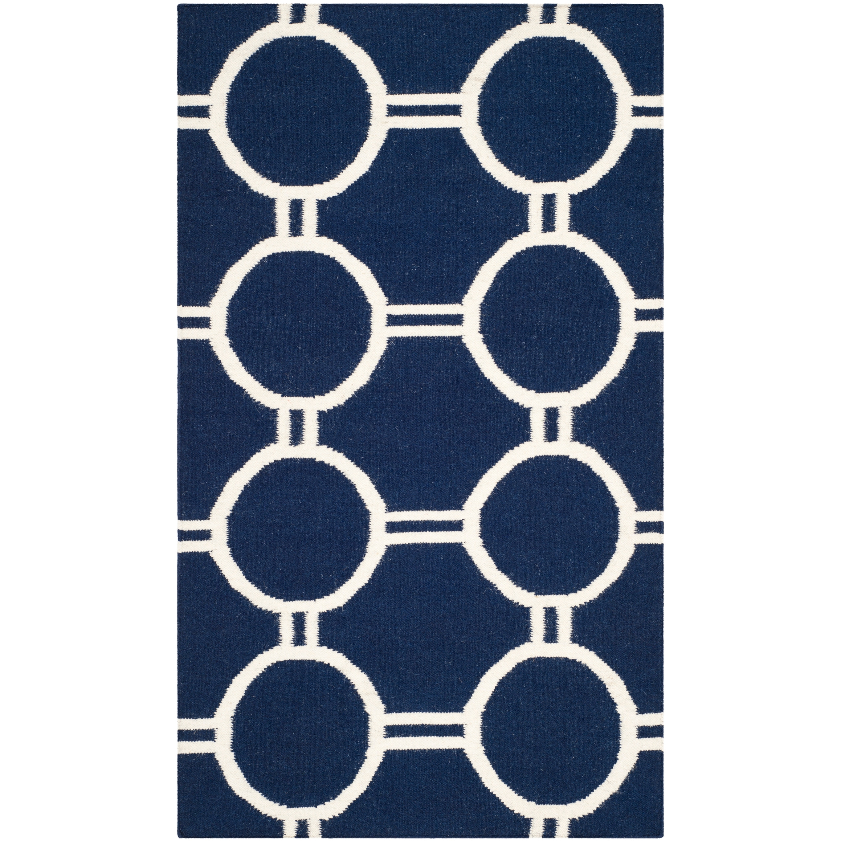 SAFAVIEH Handmade Flatweave Dhurries Candyce Modern Moroccan Wool Rug