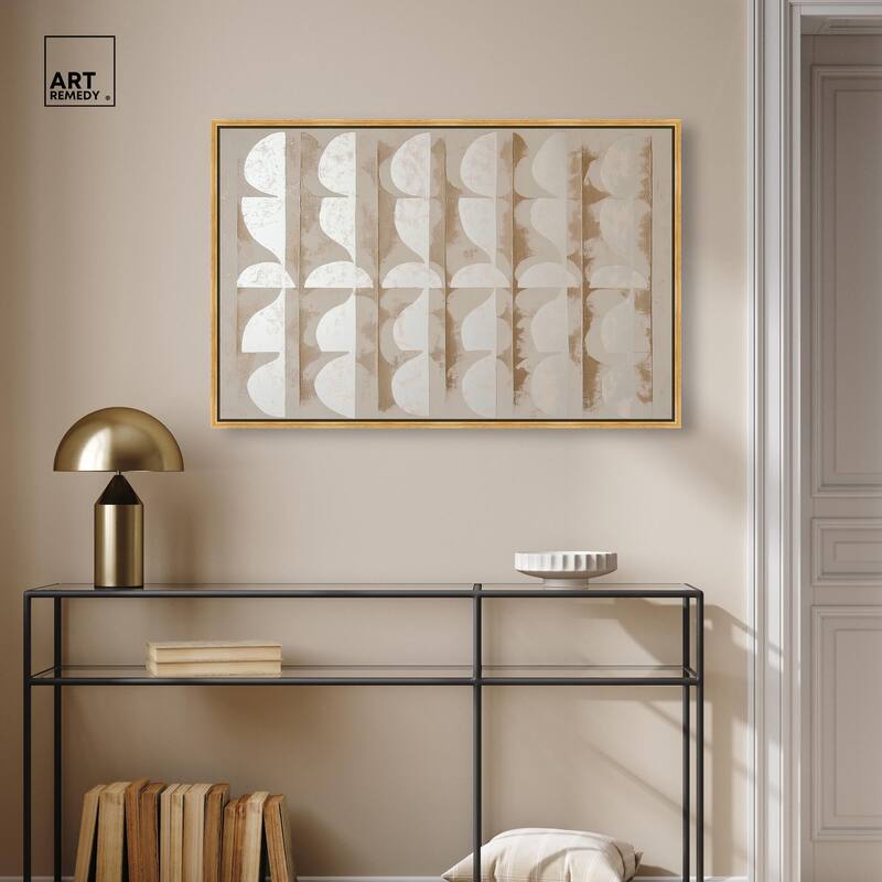 Columnar Shapes I Canvas by Art Remedy